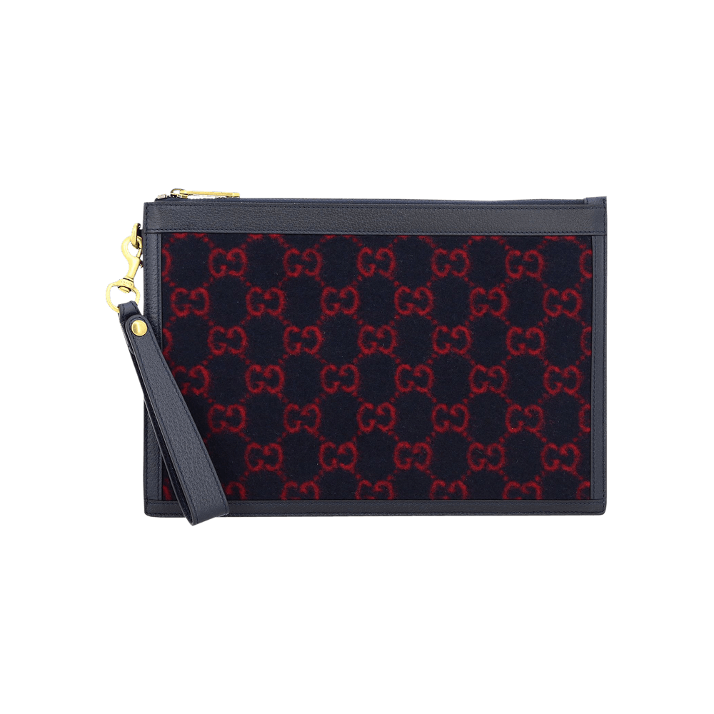 Gucci wool pouch best sale