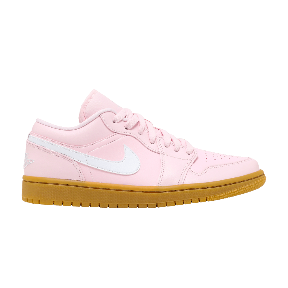 Air jordan 1 low pink gum online