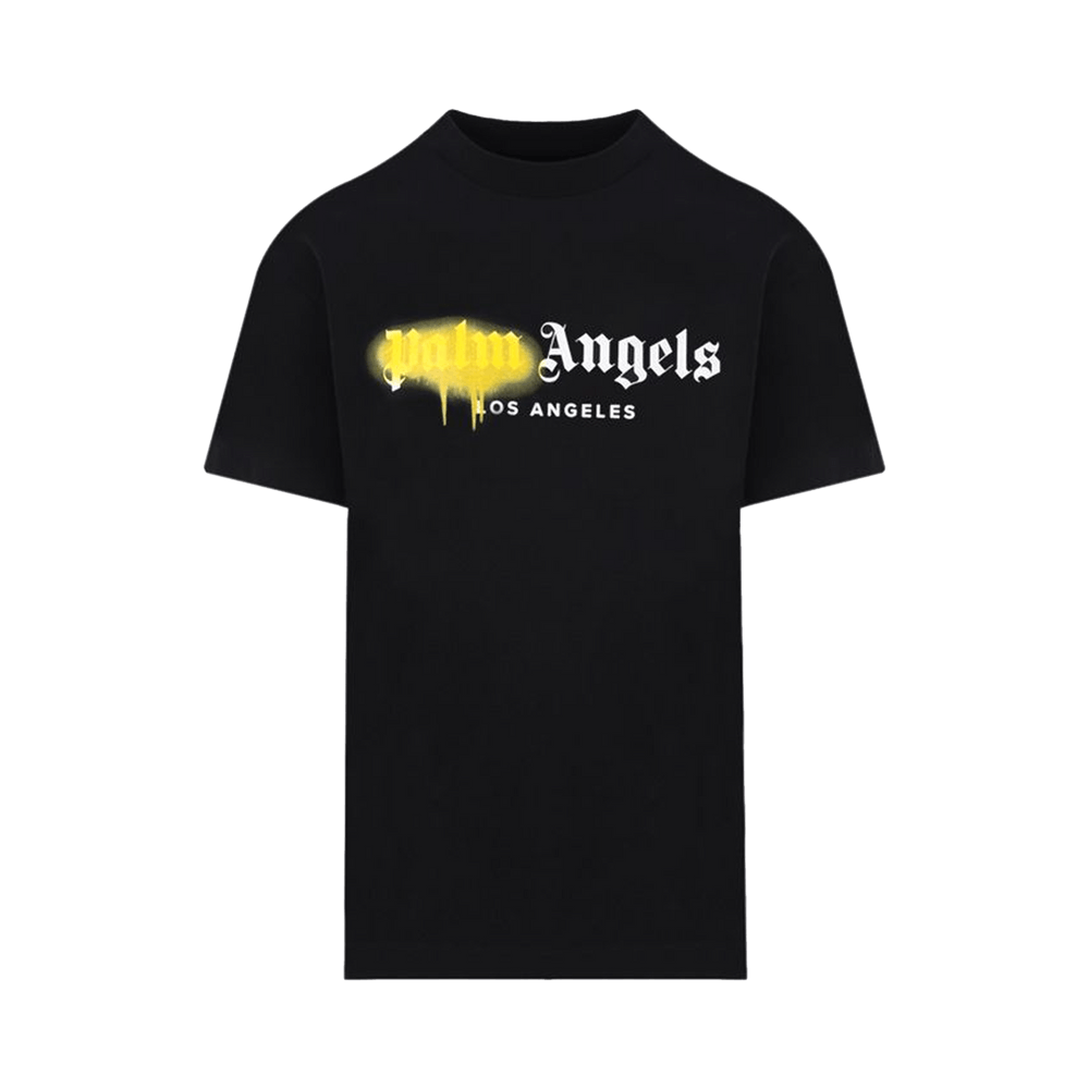 ヘビロテ確定！【Palm Angels】 Spray Logo Tシャツ PALM ANGELS | Spray Logo T-Shirt | Men | White | Flannels