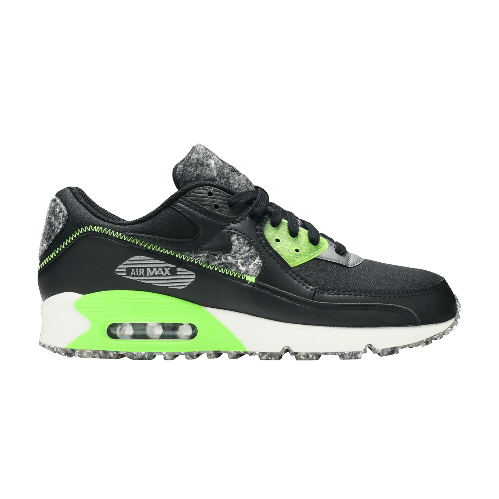 Buy Air Max 90 M2Z2 Recycled Wool Pack Black Electric Green DD0383 001 GOAT