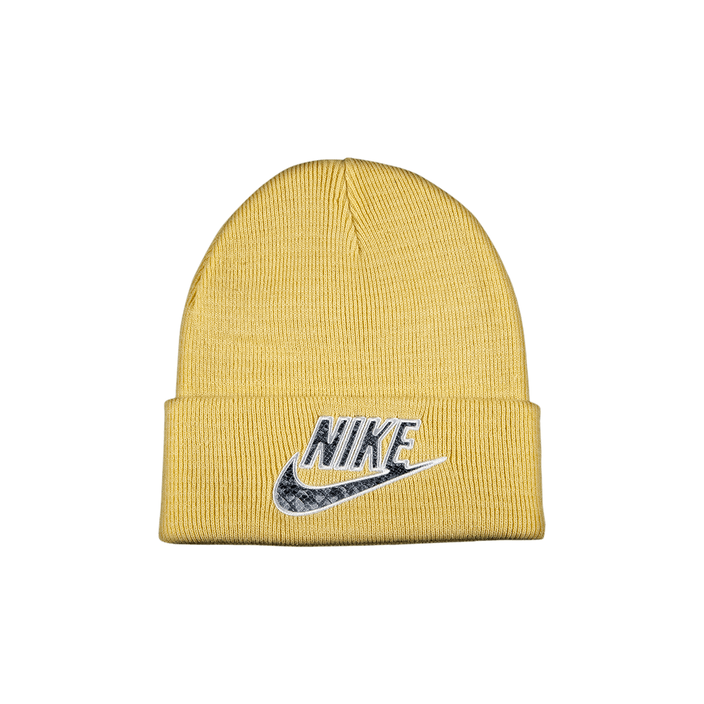 Buy Supreme x Nike Snakeskin Beanie 'Pale Yellow' - SS21BN1