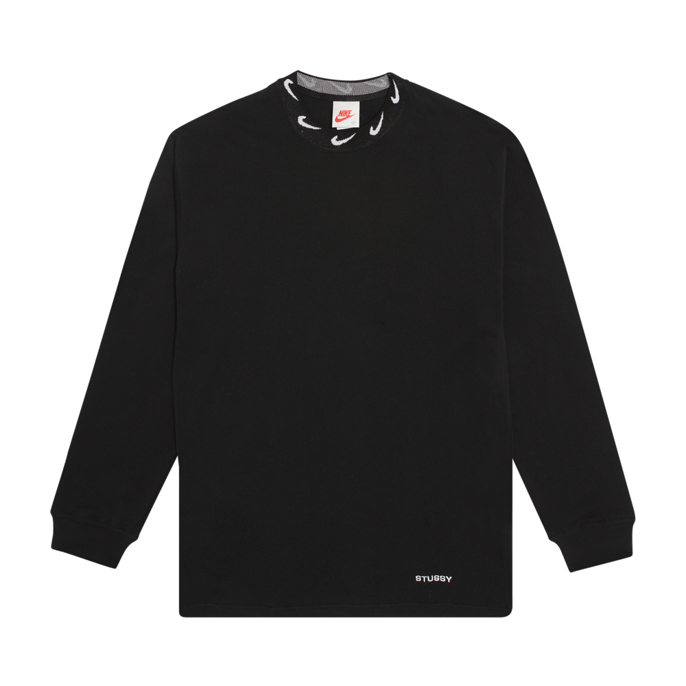 Stussy Surfwalk Graphic Pigment Dyed T Shirt Men's XL Black