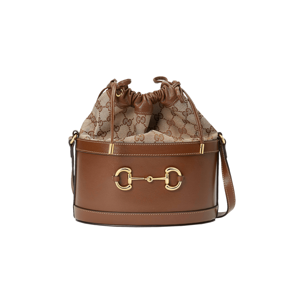 Buy Gucci Horsebit 1955 Bucket Bag Brown 602118 1DBUG 2363 GOAT CA