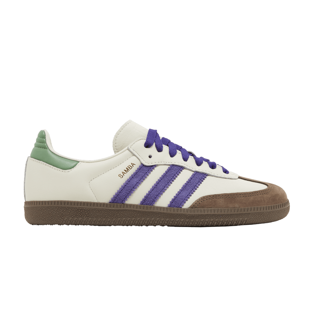 Adidas Wmns Samba OG 'Off White Purple Green'