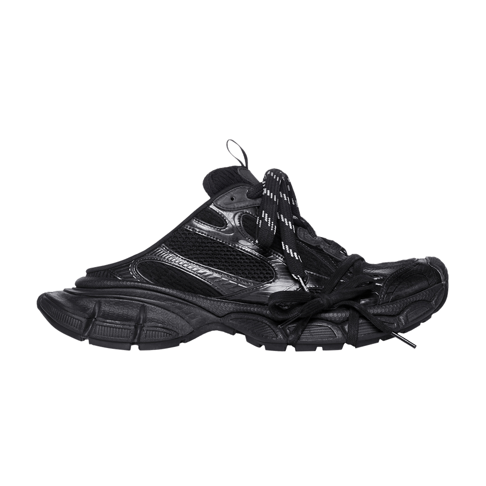 Balenciaga 3XL Mule Worn-Out - Black