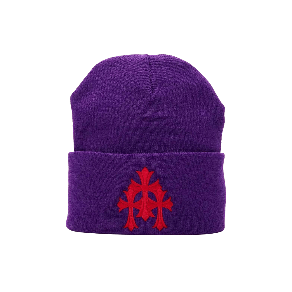 Buy Chrome Hearts Watch Cap 'Purple/Red' - 1383 1FW230701WC