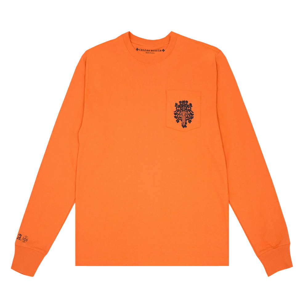 CHROME HEARTS VINE DAGGER LONG SLEEVE ダガー サーマル ロンT CHROME HEARTS VINE DAGGER LONG SLEEVE ダガー サーマル ロンT