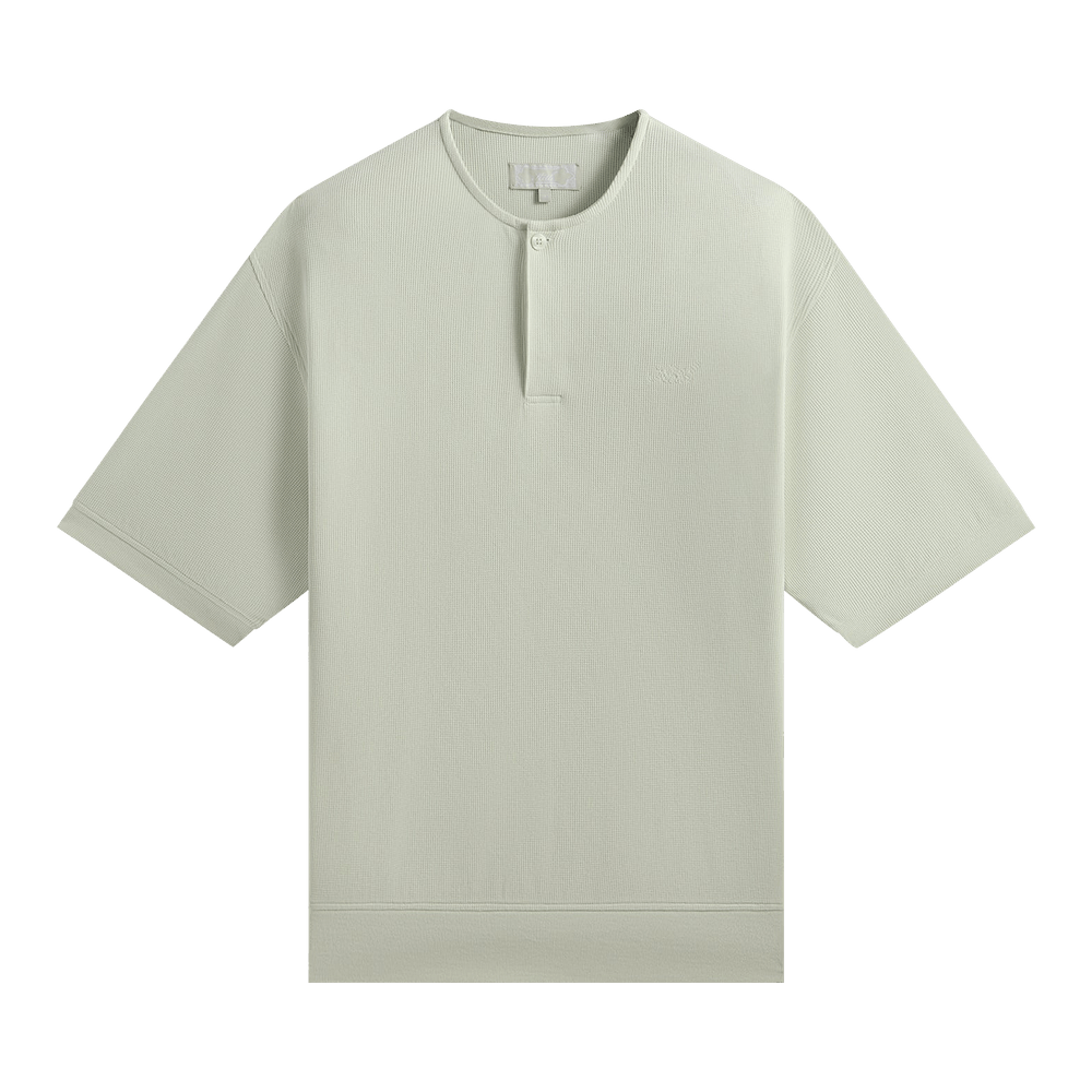 Kith Micro Waffle Colby Pullover in Nocturnal Summer 2024