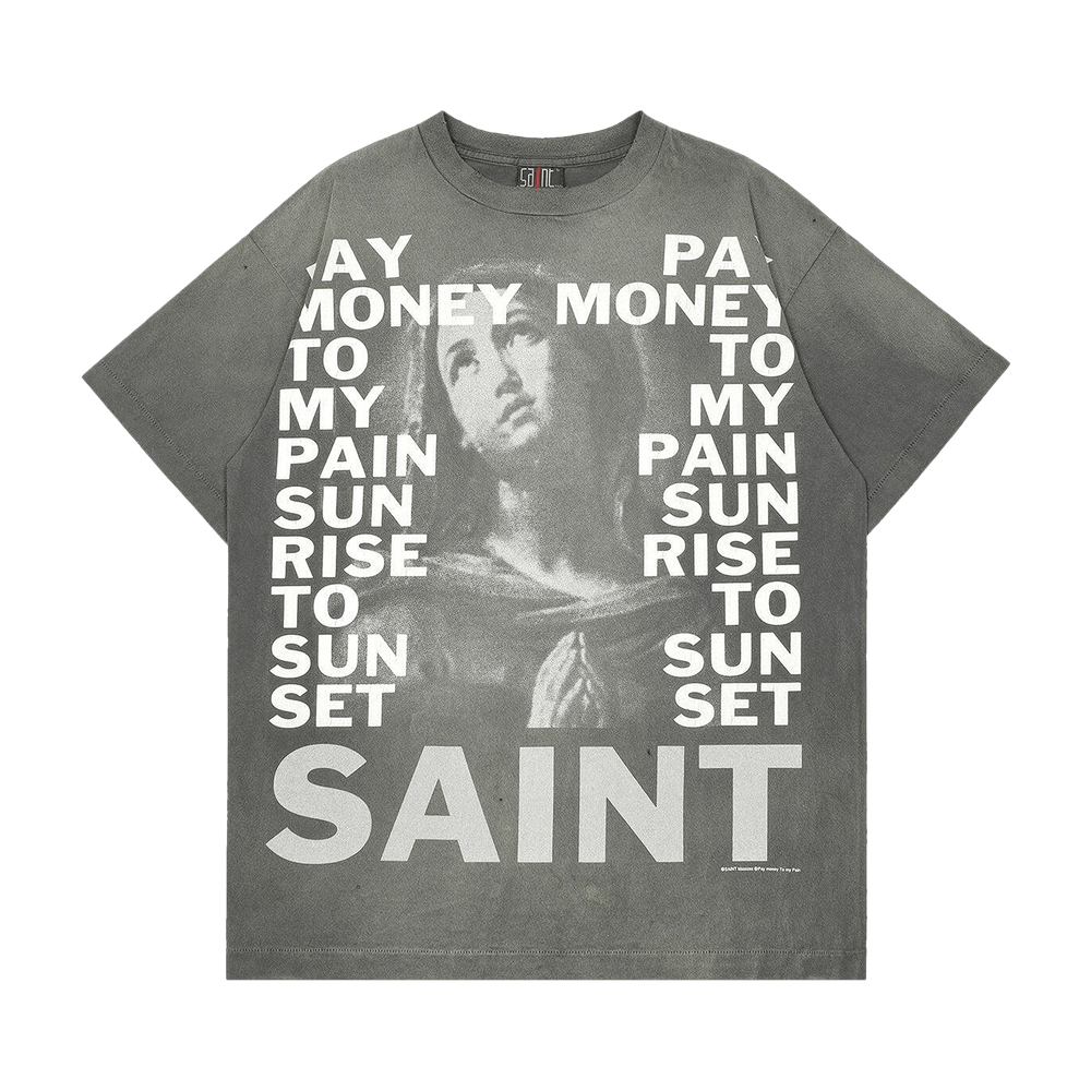 アイドル S/S ROUTING T-SHIRT (BK, M) EU ver. Buy Saint Michael