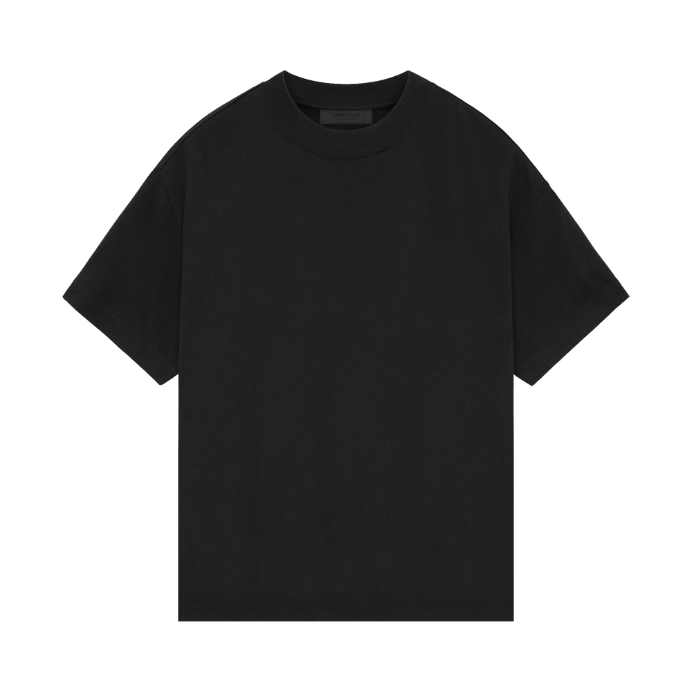 Tシャツ・カットソー FEAR OF GOD BLACK COTTON T-SHIRT Fear Of God Fear Of God T-shirt | Black | FARFETCH