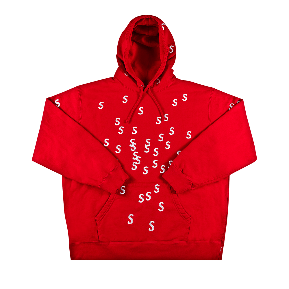 Supreme stitched hoodie clearance