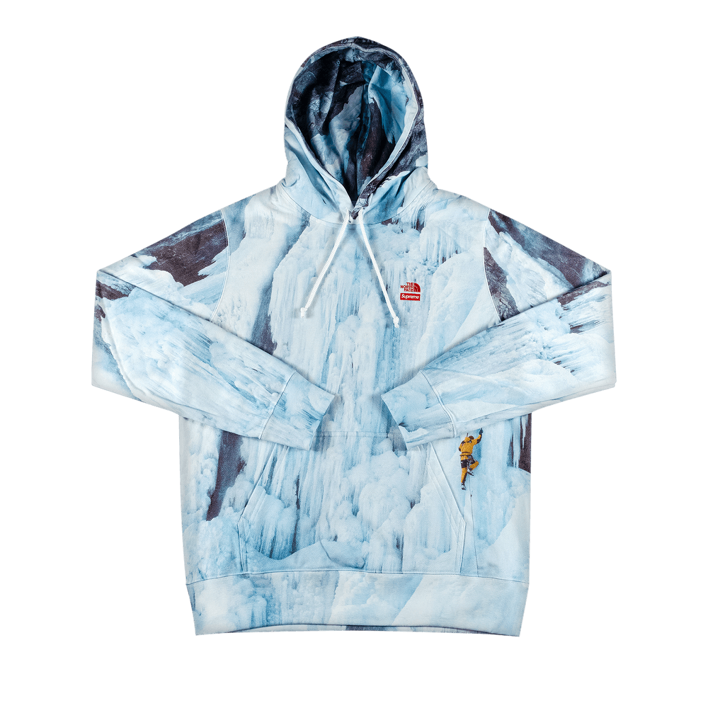 Buy Supreme x The North Face Ice Climb Hooded Sweatshirt 'Multicolor' -  SS21SW43 MULTICOLOR | GOAT
