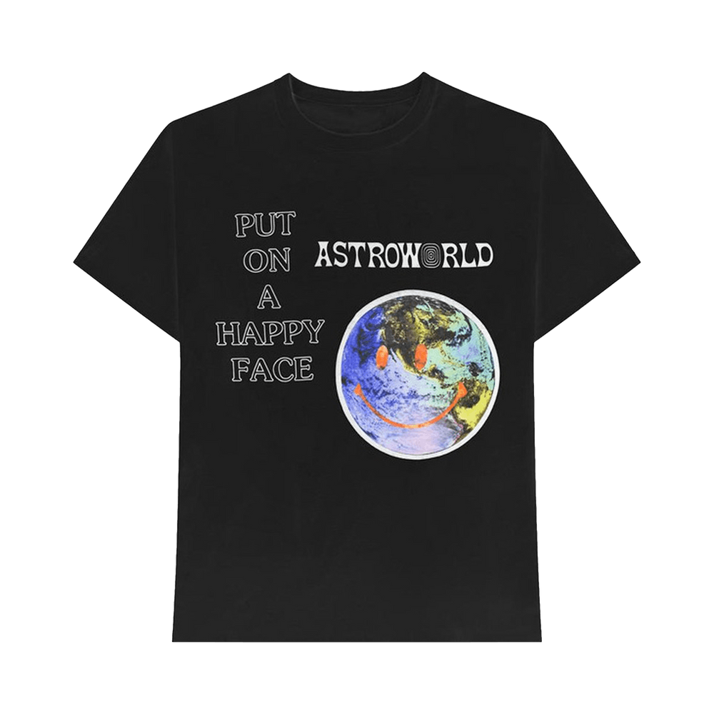 Buy Cactus Jack by Travis Scott Astroworld Happy Face T