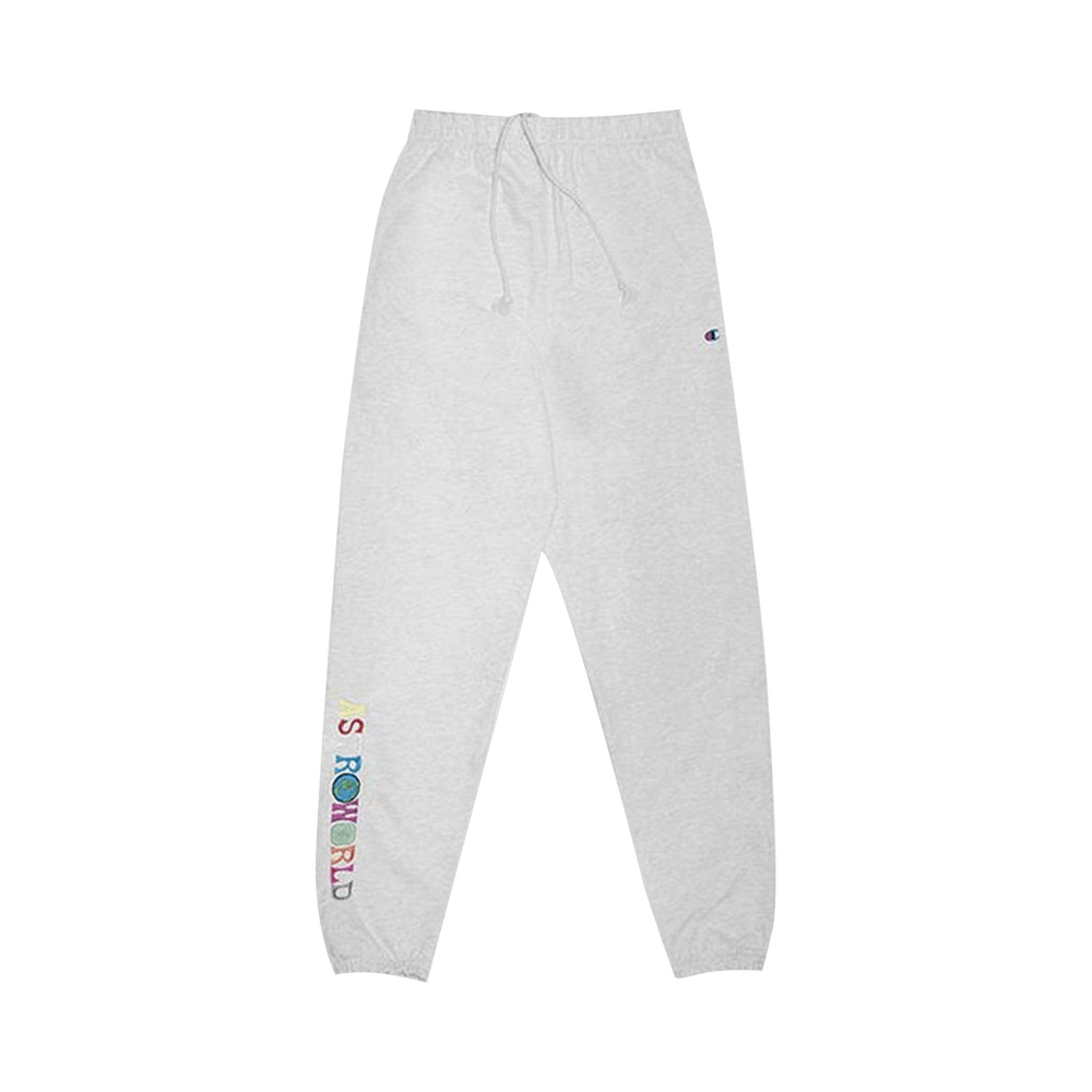 Buy Cactus Jack by Travis Scott Astroworld Sweatpants Grey 1945 1FW180204AS GREY GOAT