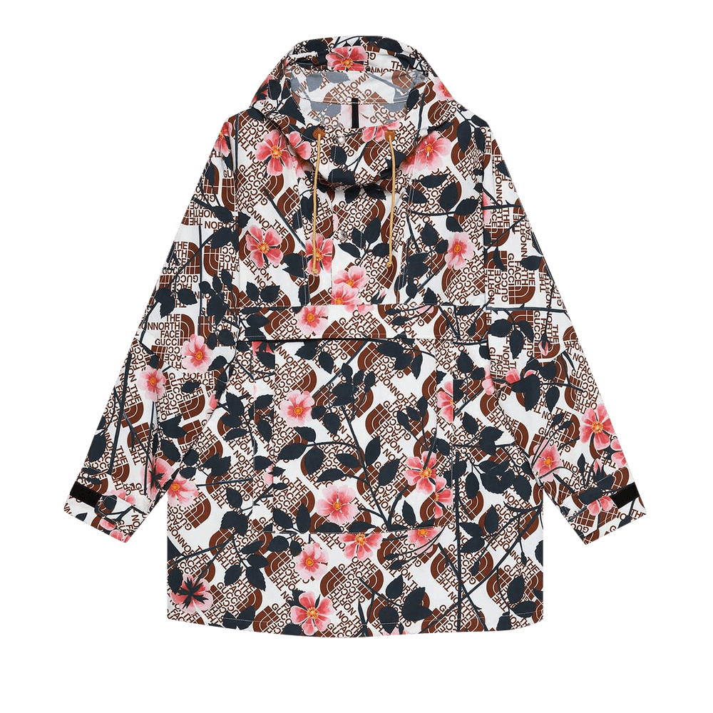 Buy The North Face x Gucci Nylon Windbreaker 'Floral' - 649246