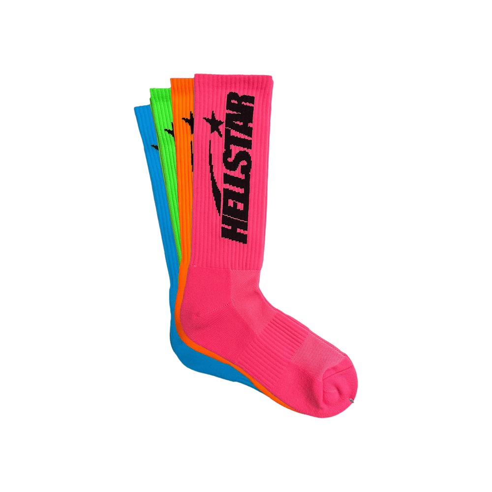 Hellstar Logo Socks (4 Pack) Camo