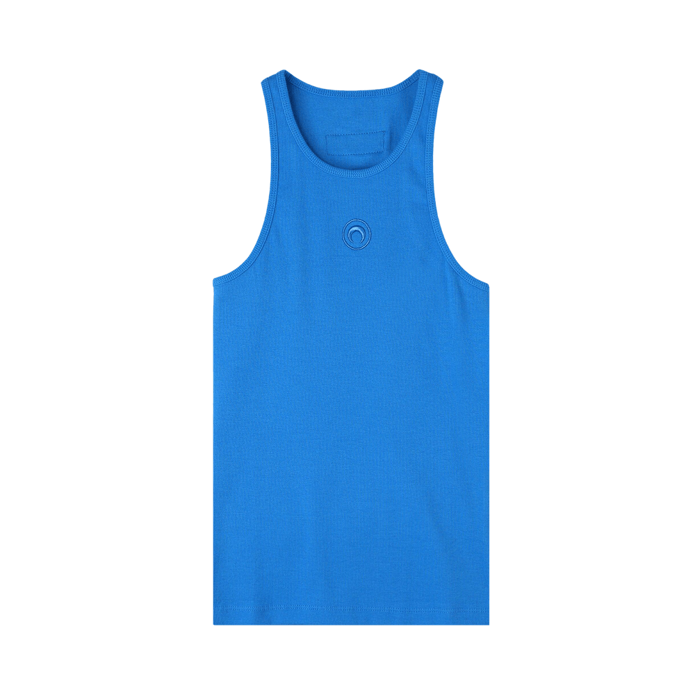 Buy Marine Serre Rib Tank Top 'Blue' - WTT014 CJER0011 BL50 | GOAT