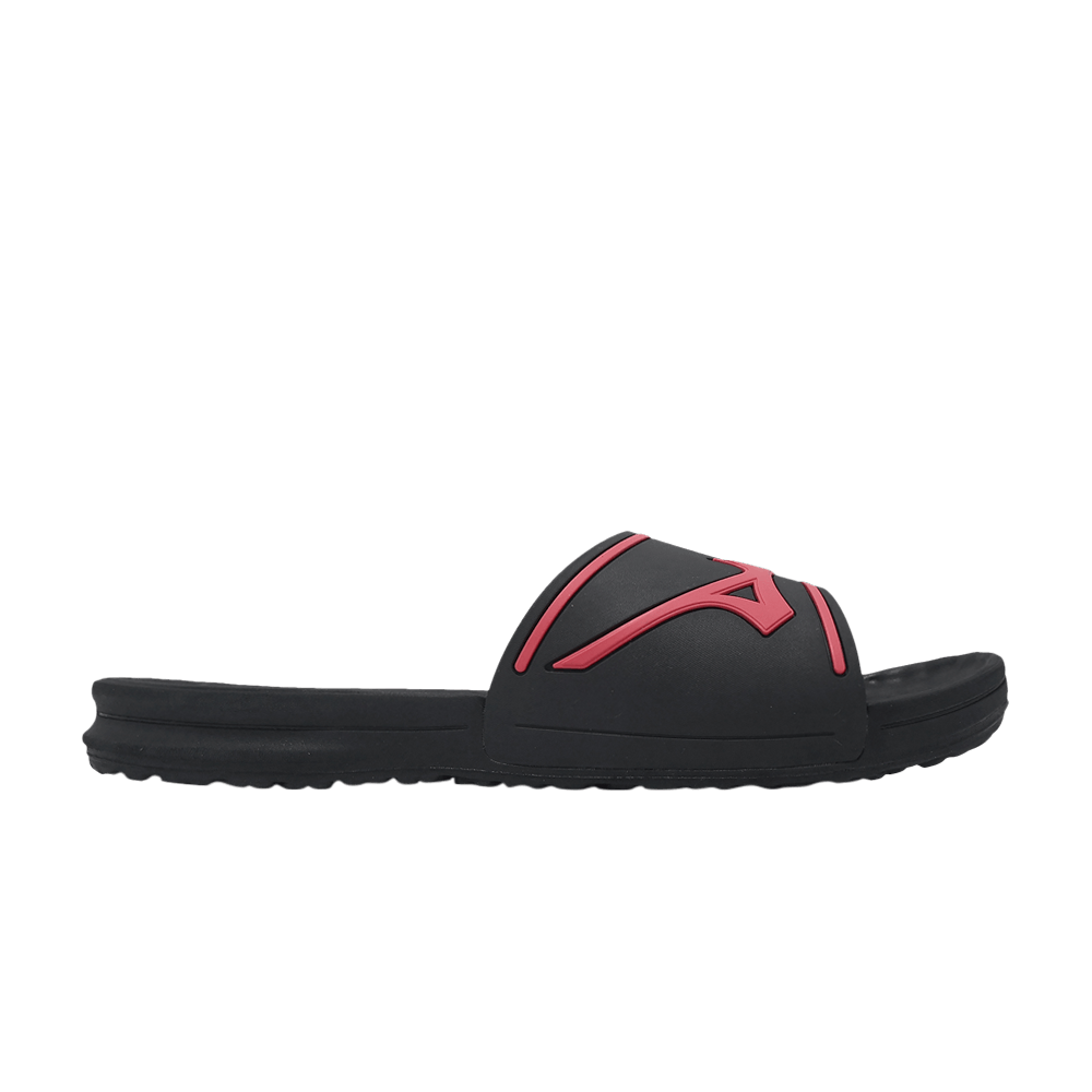 Buy Mizuno Relax Slide 2 'Black Red' - 11GJ202065 | GOAT