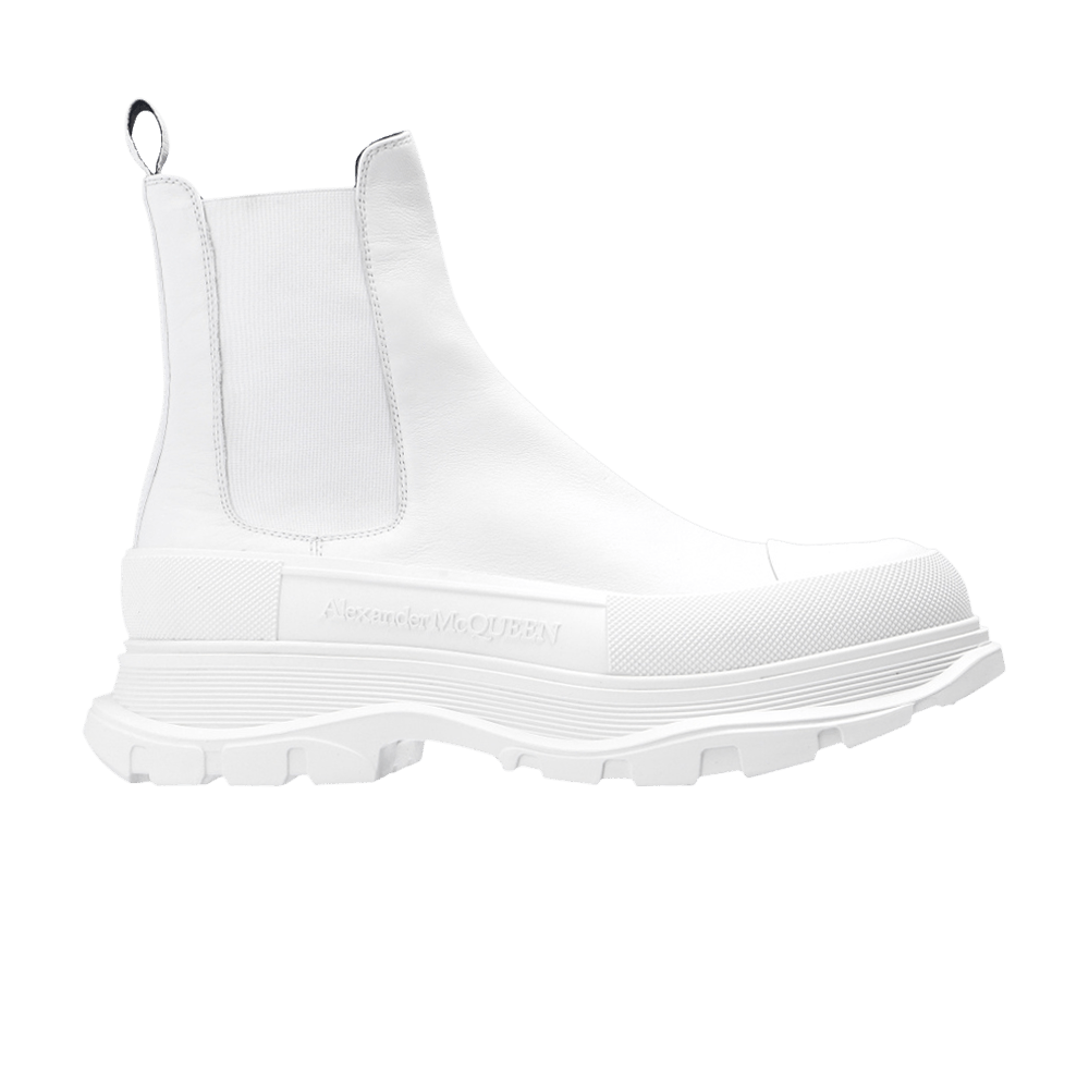 ALEXANDER MCQUEEN キャッフスリフトレス 829730 Q1BDC1000 Alexander McQueen Oversized Sneaker (White/Beige) – CNCPTS