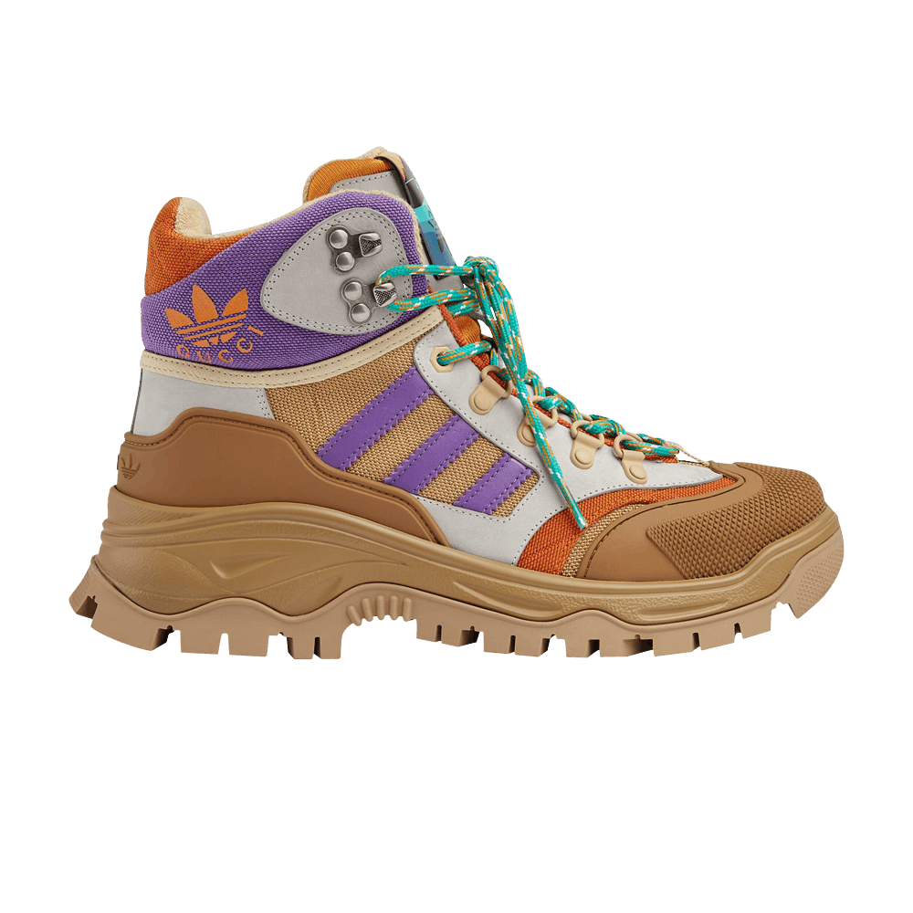 Buy Adidas x Gucci Wmns Lace Up Boot 'Brown Purple' - 721394 FAAW5
