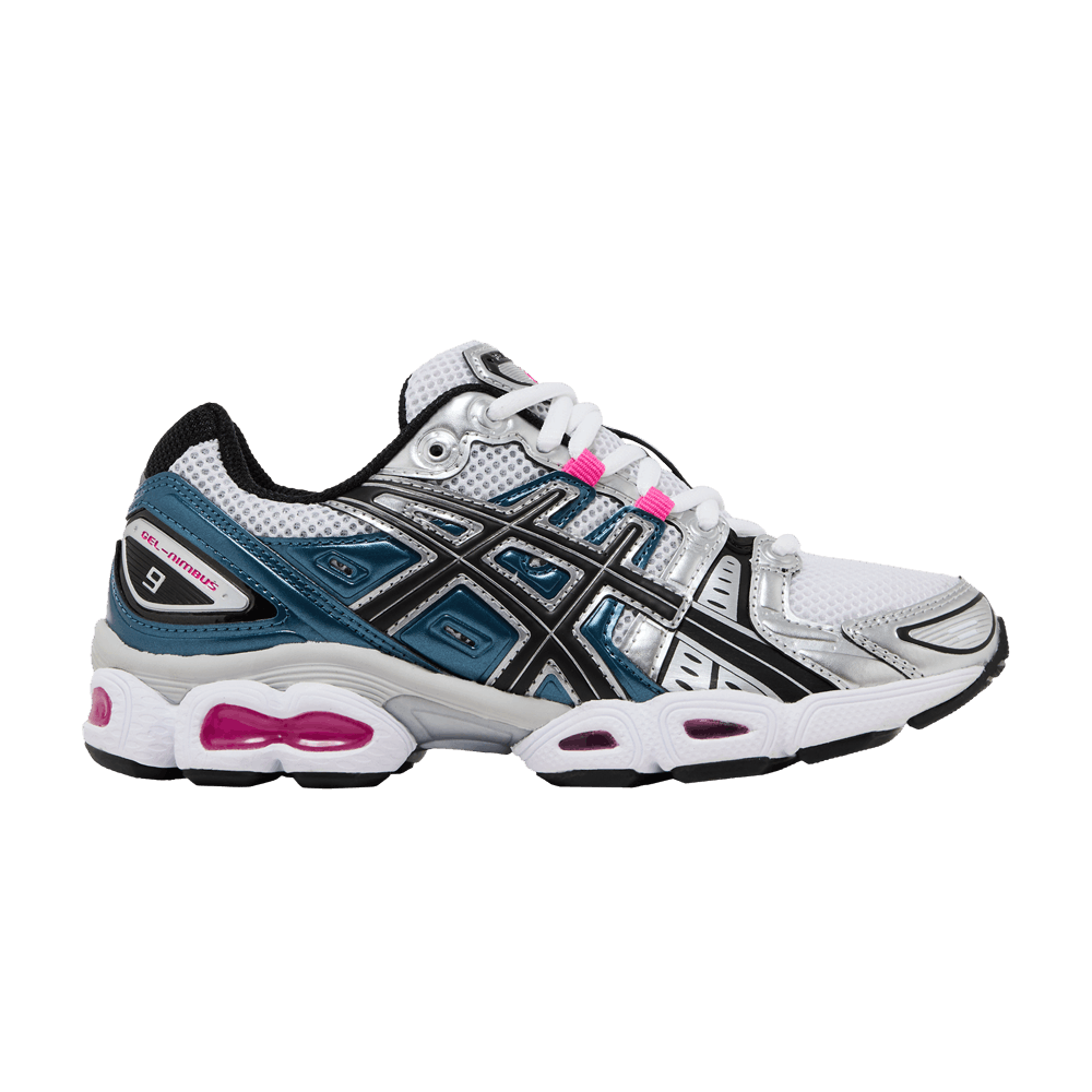 Buy Wmns Gel Nimbus 9 'Blue Pink Glo' - 1202A278 106 | GOAT