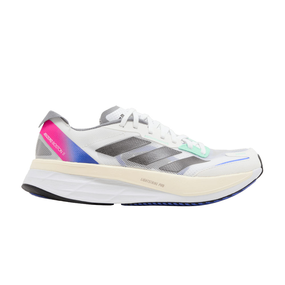 アンタッチャブル/LD Adidas Adizero Boston 11 (Cloud White/Core Black/Lucid Blue