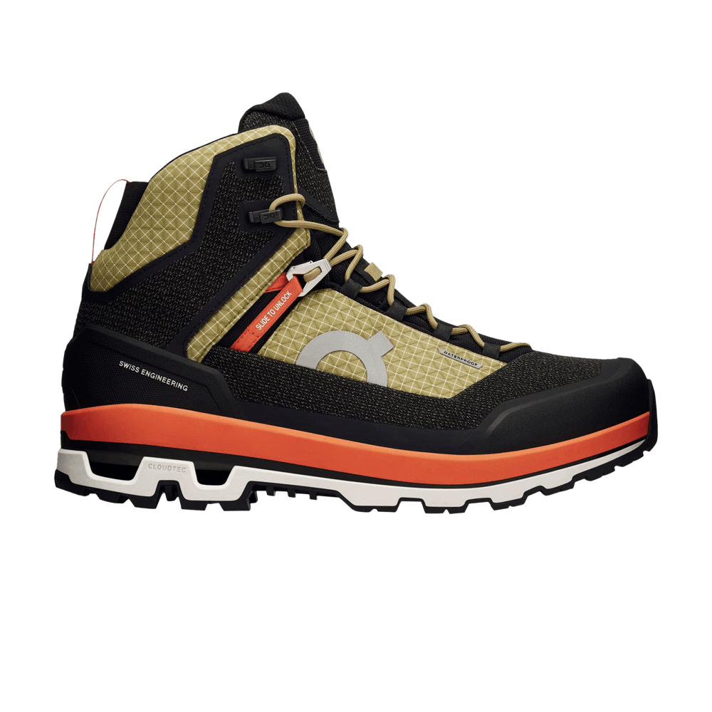 Buy ON Wmns Cloudalpine Waterproof 'Safari Black' - 3WD10841944 | GOAT