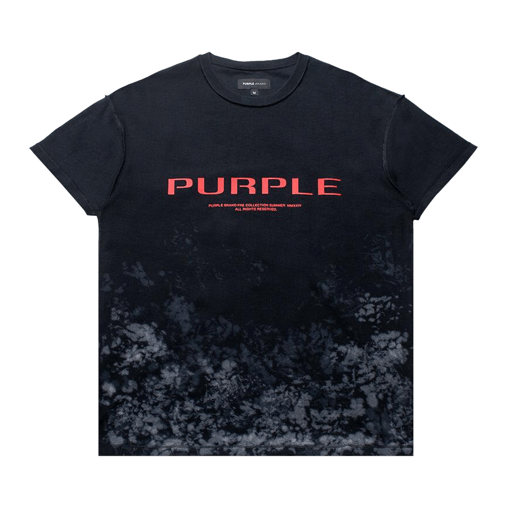 Buy PURPLE BRAND Textured Inside Out T-Shirt 'Black' - P101