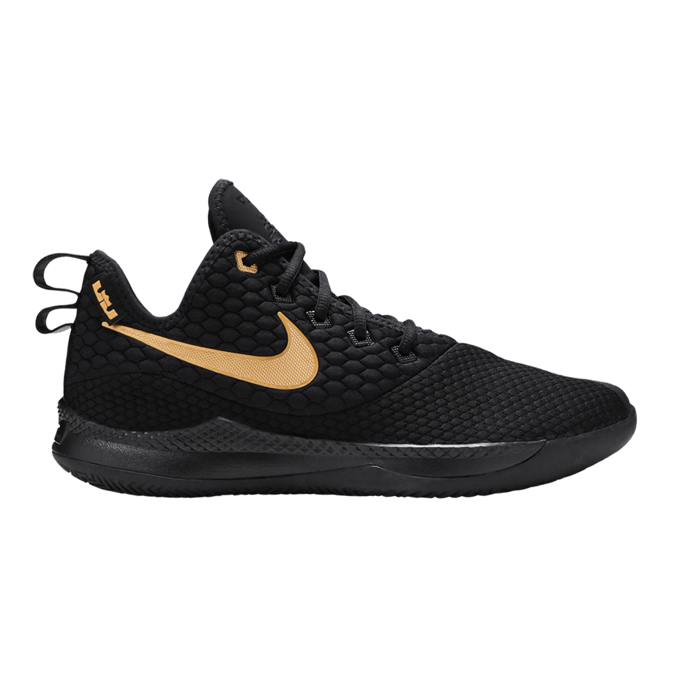 Buy LeBron Witness 3 Black Gold AO4433 003 GOAT
