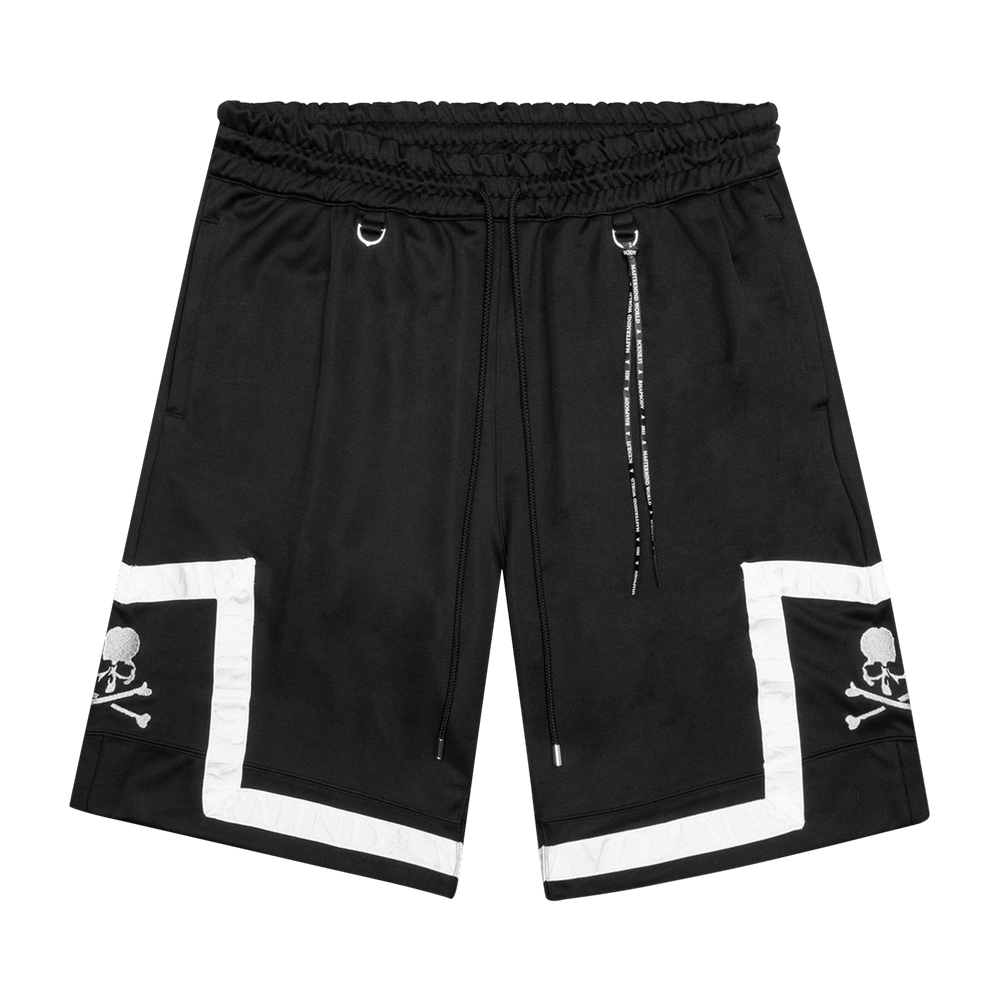 Buy Mastermind World Jacquard Tape Basketball Shorts 'Black
