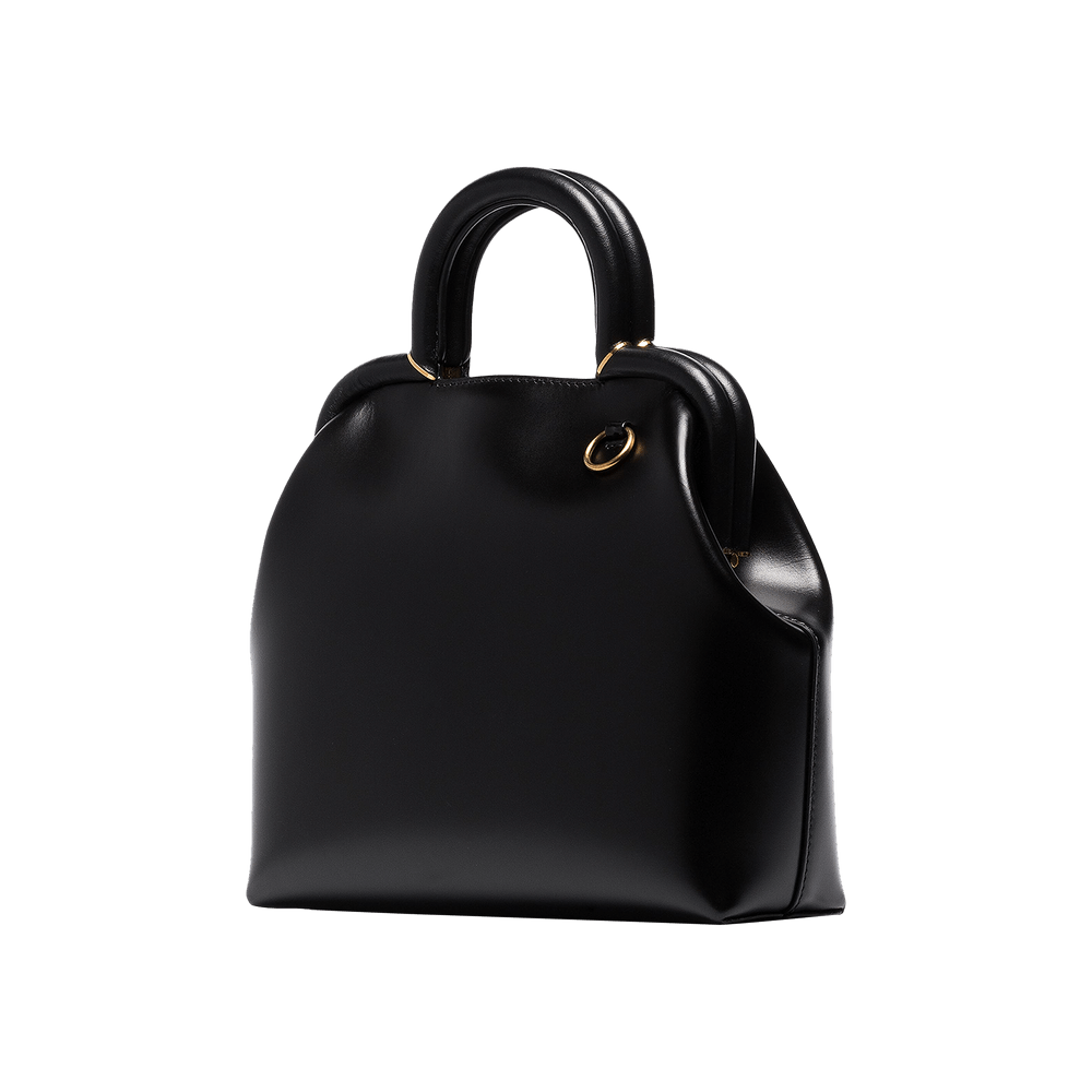 Buy Jil Sander Clover Medium Top Handle Bag 'Black
