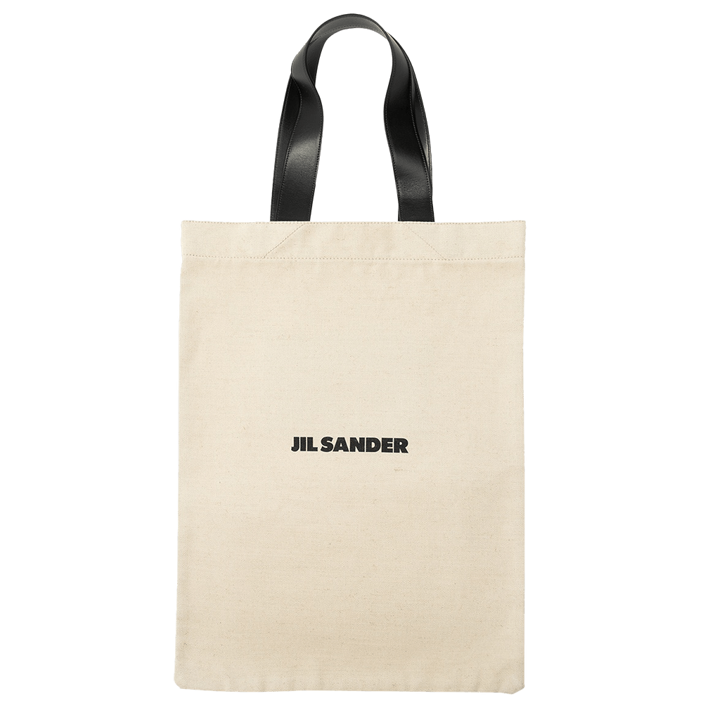 バッグ JIL SANDER Flat Shopper Grande Jil Sander Grande Logo Flat Shopper Tote Bag - Bergdorf Goodman