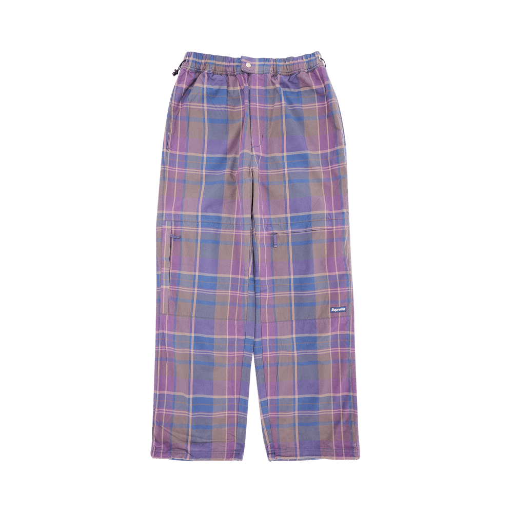 Size xl Supreme Cotton Cinch Pant 'Plaid'