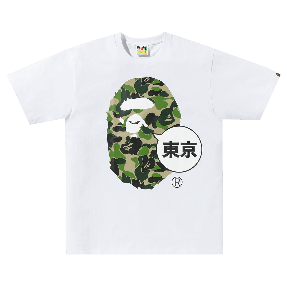Buy BAPE Tokyo Big Ape Head City Tee 'White' - 1J22 110 059 WHITE