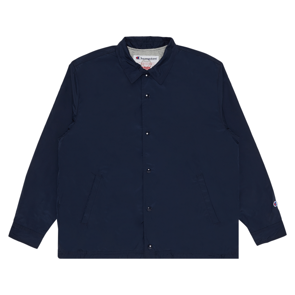 Buy Supreme x Champion Coaches Jacket 'Navy' - SS24J64 NAVY