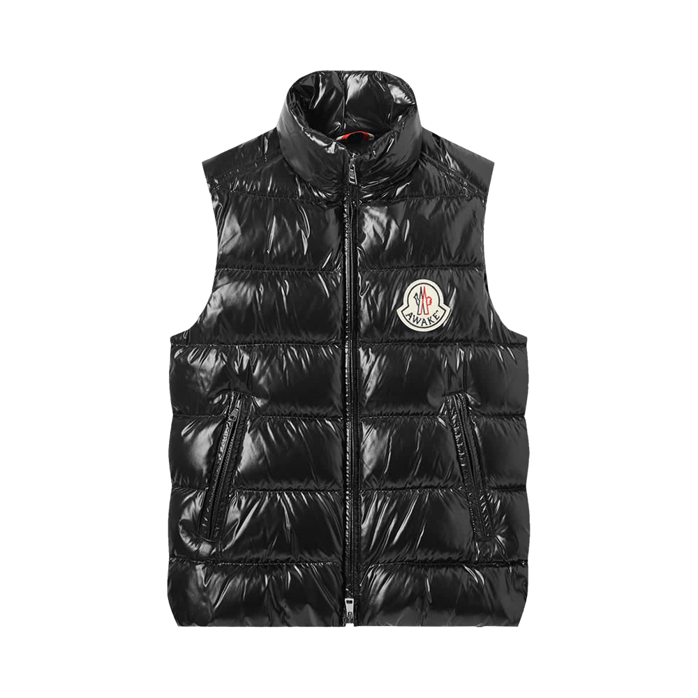 Buy Moncler Genius x Awake NY Back Print Down Gilet 'Black