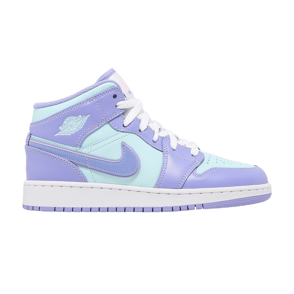 Purple and blue air jordan 1 discount