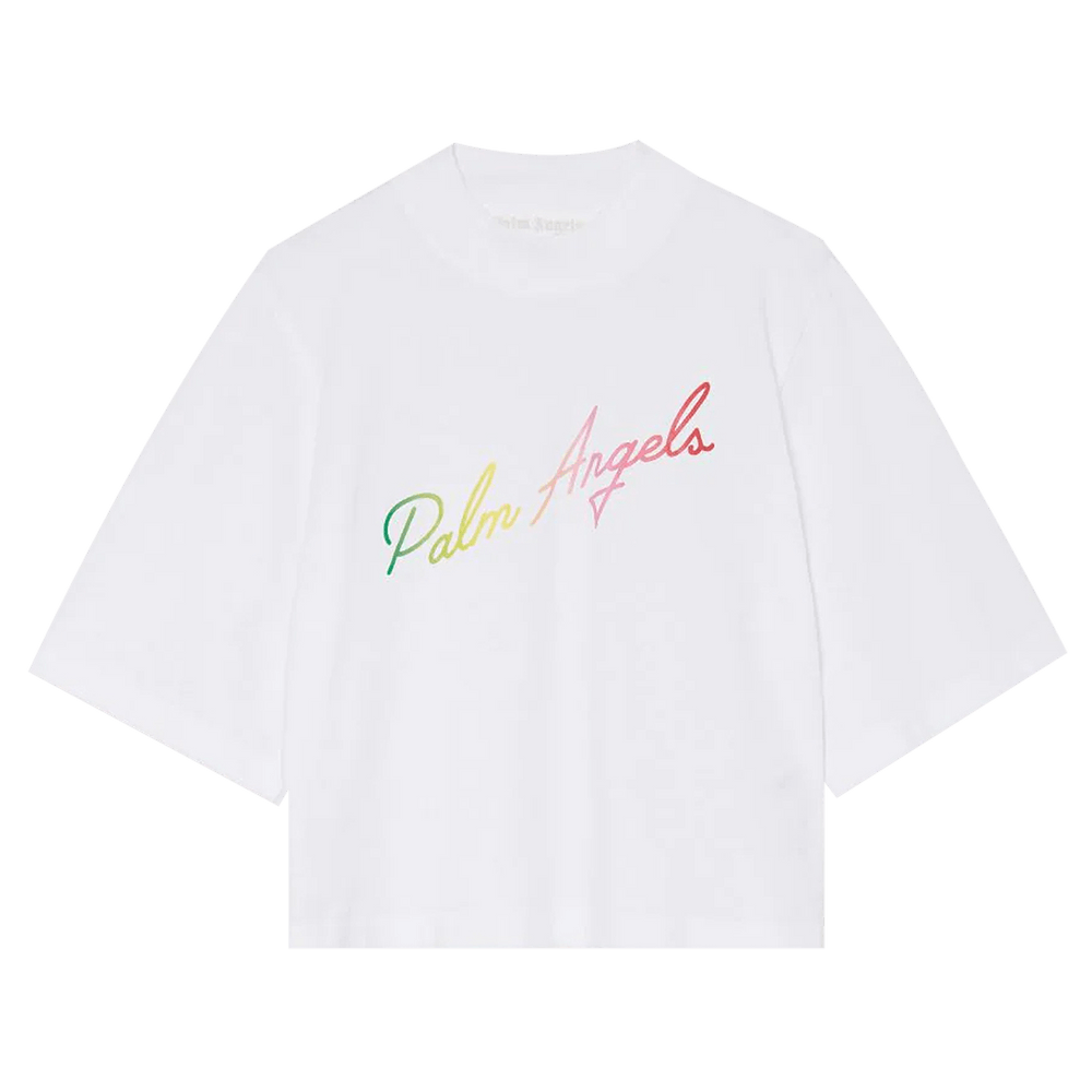 PALM ANGELS ロコフリントレスアッフスニカ 【関税込】 Neck logo Sweater in pink - Palm Angels® Official