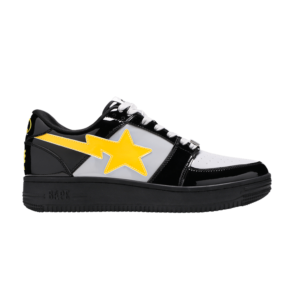 アベイシングエイプ A BATHING APE ×DC ディーシー Comics Batman 2007 BAPESTA コミック バットマン ベイプスタ スニーカー 29 黒 黄 ブ