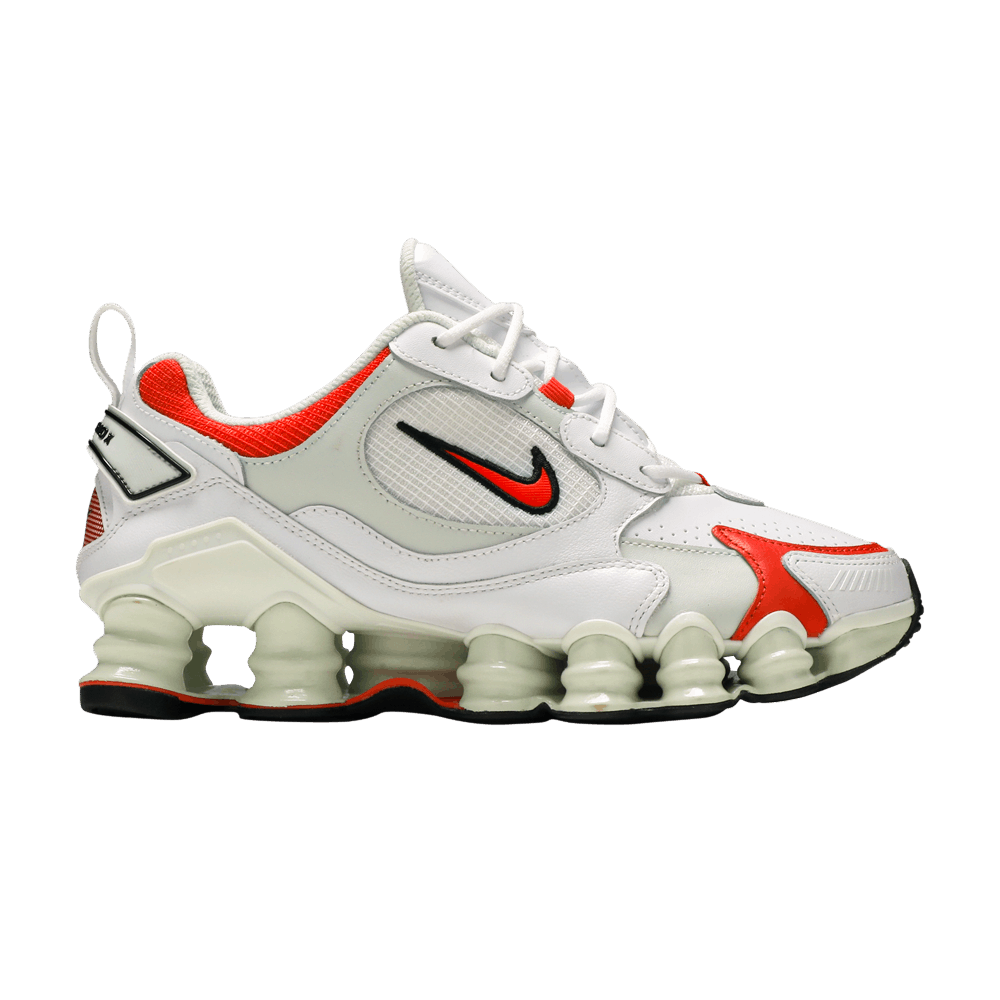 Size 5.0 Wmns Shox Nova White Team Orange
