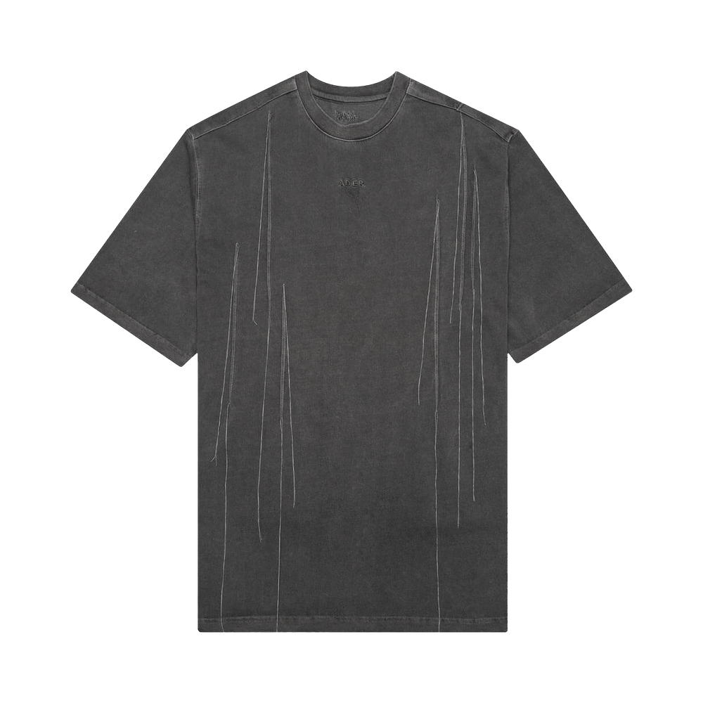 Buy Ader Error Needle Logo T-Shirt 'Charcoal' - BKASSHT06CC