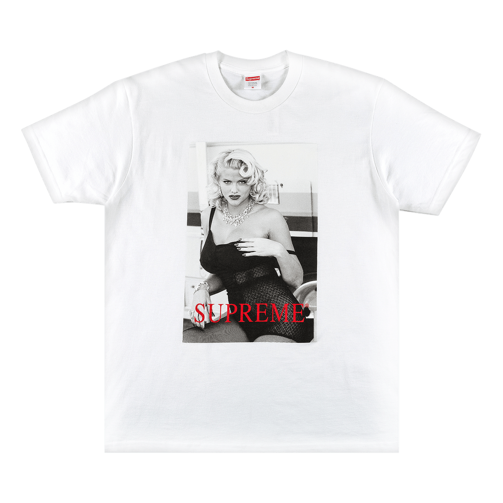 Buy Supreme Anna Nicole Smith Tee 'White' - SS21T16 WHITE | GOAT