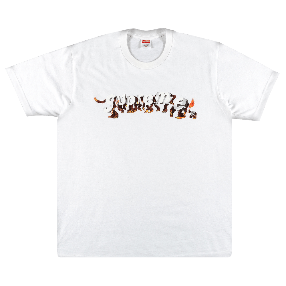 Size xl Supreme Apes Tee 'White'
