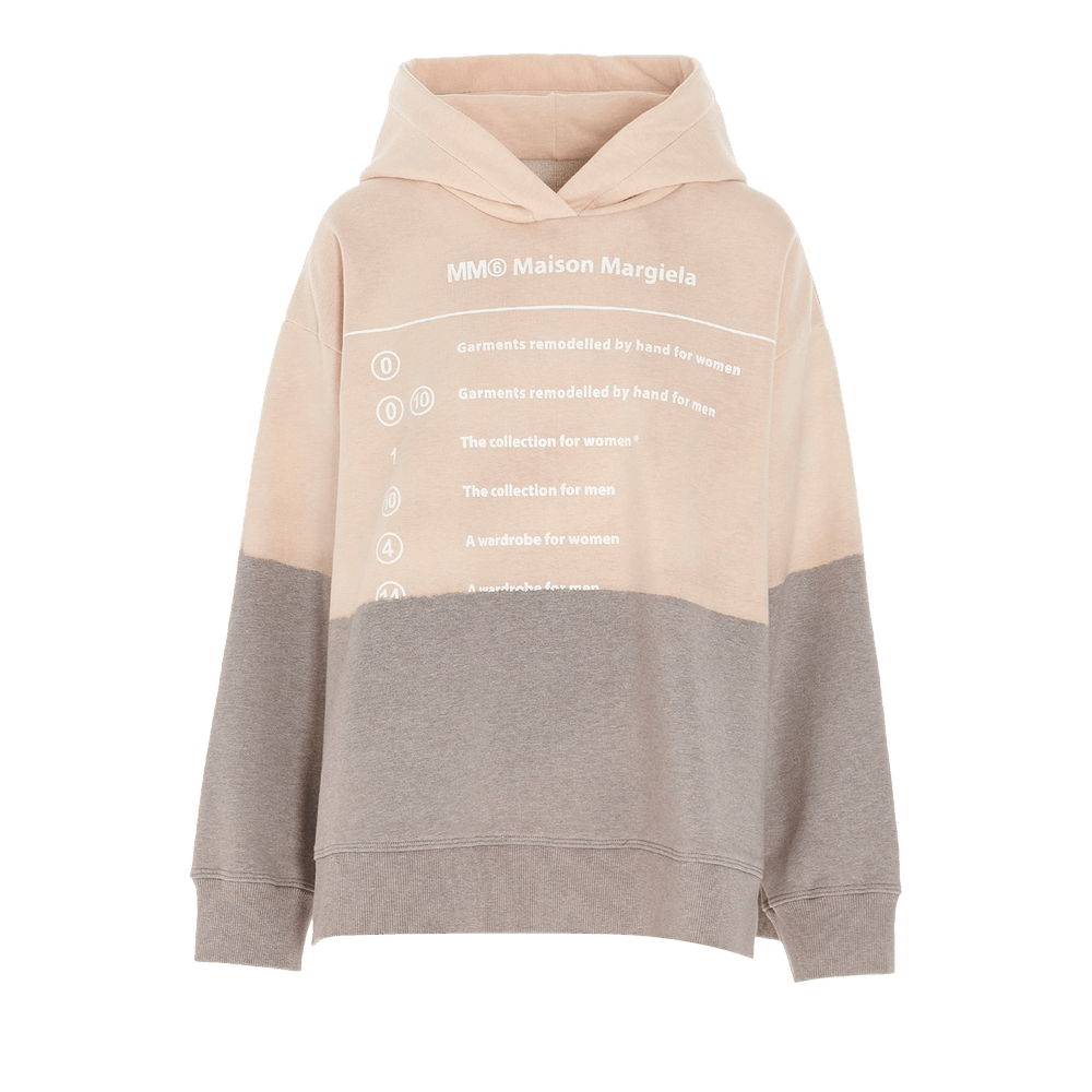 MM6 MAISON MARGIELA｜ LETTER PRINT SWEAT S62GU0048 S25337 MM6 MAISON MARGIELA｜ LETTER PRINT SWEAT S62GU0048 S25337