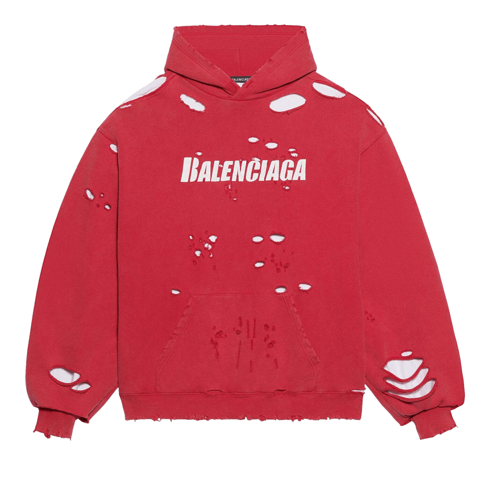 【送料&関税込】Balenciaga Destroyed Layered Hoodie Balenciaga Layered hoodie destroyed effect | The Fashion Square