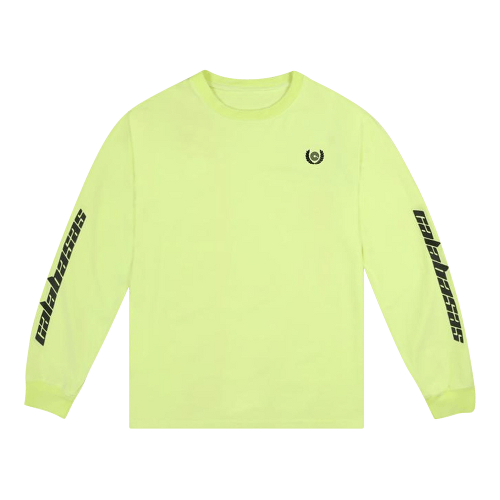 Buy Kanye West Calabasas Long Sleeve Frozen Yellow KW6U1031 B GOAT
