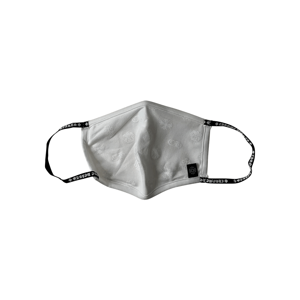 Buy Chrome Hearts Facemask 'White' - 1383 100000609F WHIT | GOAT