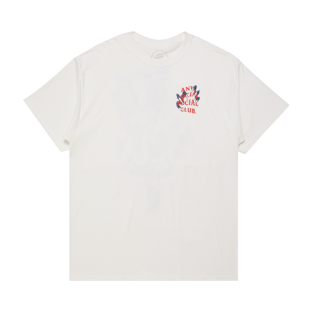 Buy Anti Social Social Club Double Dragon Tee 'White' - 0657
