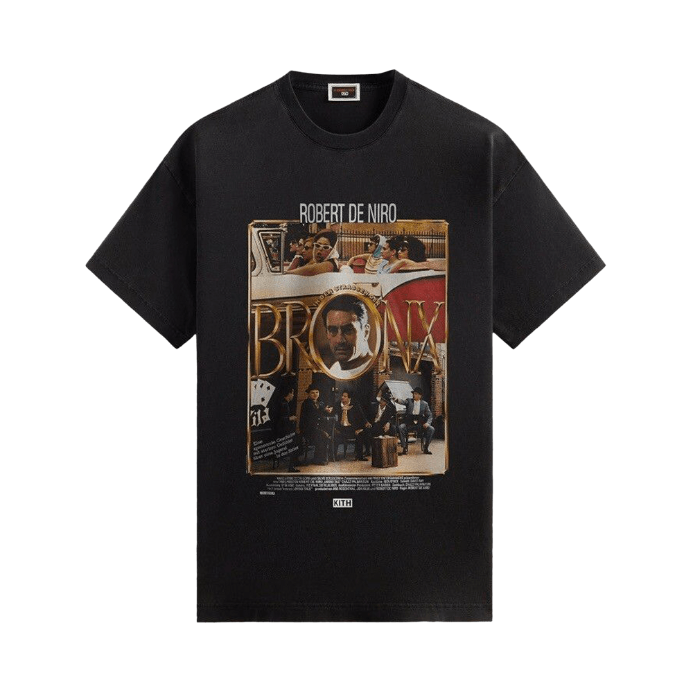 Buy Kith For A Bronx Tale German Poster Vintage Tee 'Black