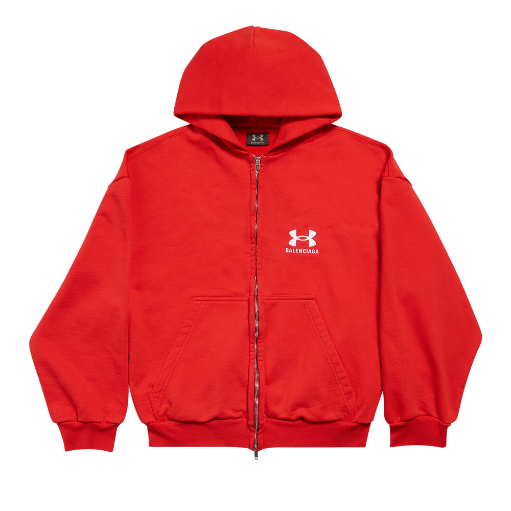 BALENCIAGA バレンシアガ　水着　赤　XS Buy Balenciaga x Under Armour Zip Up Hoodie 'Red/White' - 803264